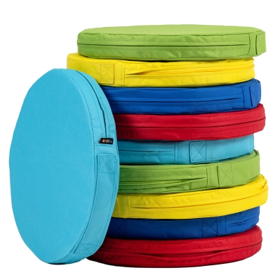 Vibrant carry cushions