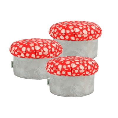 Toadstools pack of 3